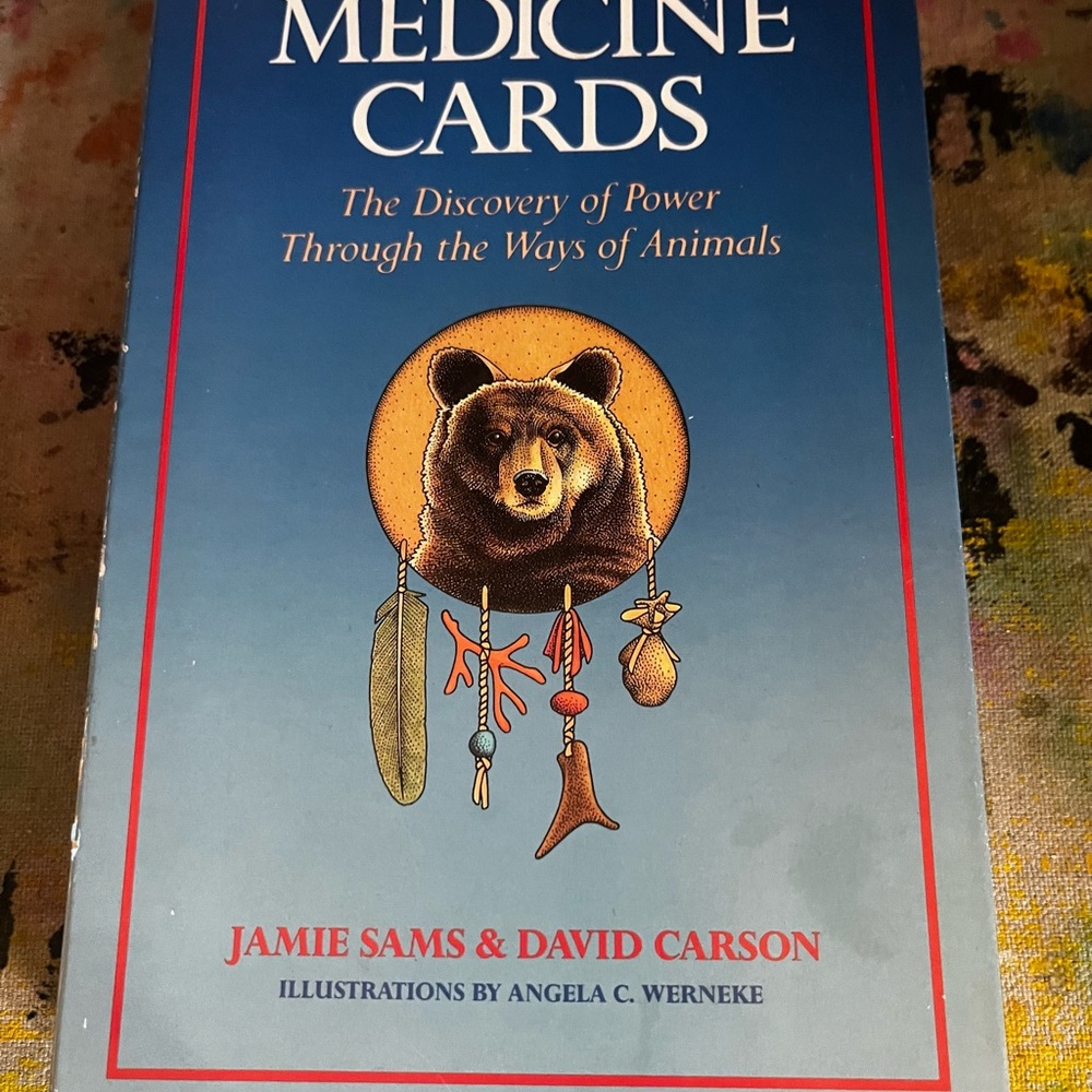 Medicine Cards by Jamie Sams & David Carson - Blue